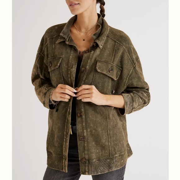 Anthropologie Jackets & Blazers - Anthropologie Pilcro Shirt Jacket